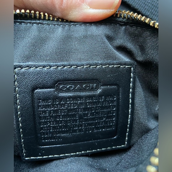 Coach small black crossbody purse. Excellent condition. - Picture 3 of 3